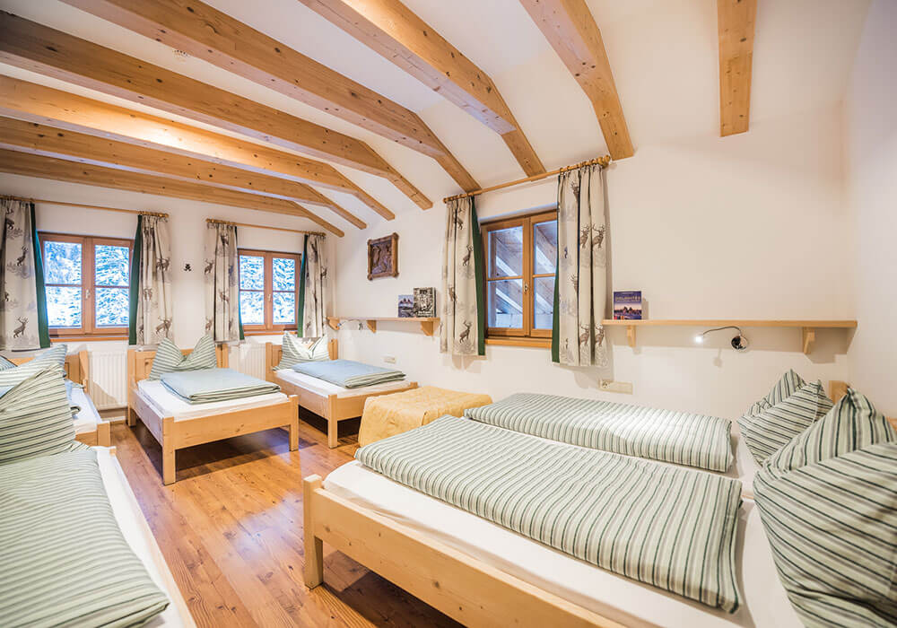 Schlafen in der Talschlusshütte