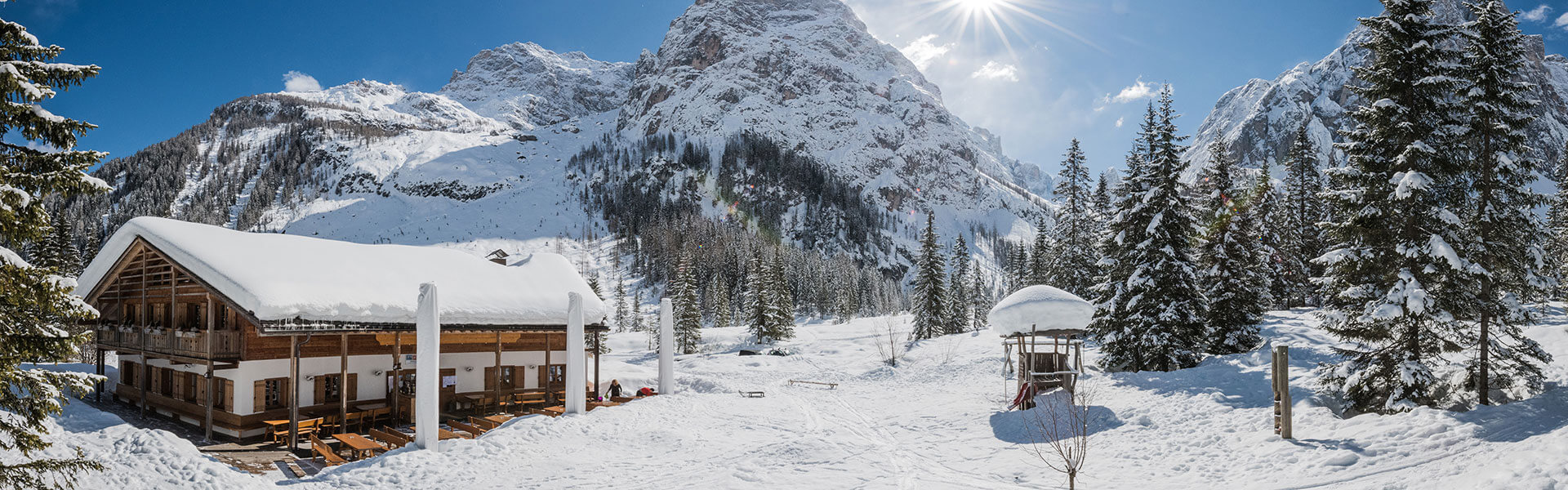 Winter Talschlusshütte Fischleintal